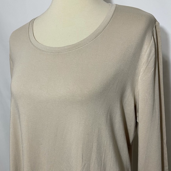 JM Collection 3/4 Sleeve Top - Picture 7 of 10